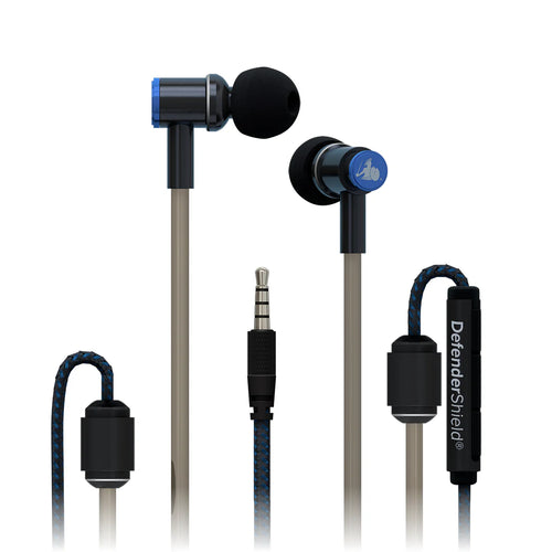 EMF Shielding-Free Earbuds Air Tube Stereo Headphones