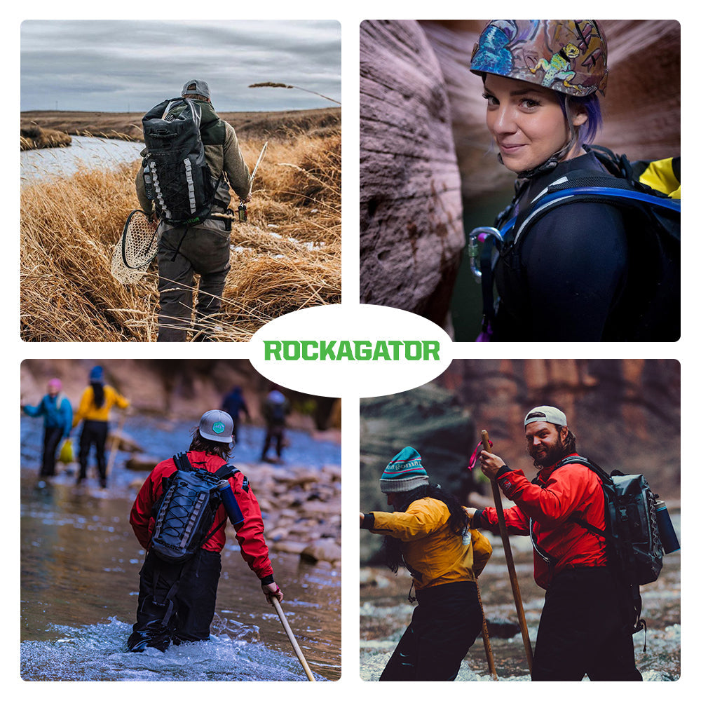 Rockagator Hydric Series 40 Liter RedRock Waterproof Backpack