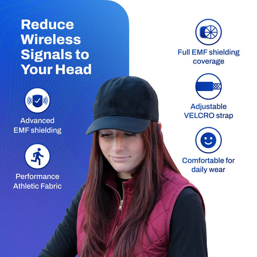 EMF Shielding Baseball Cap
