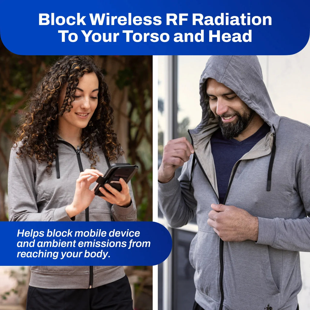 EMF Shielding Hooded Jacket