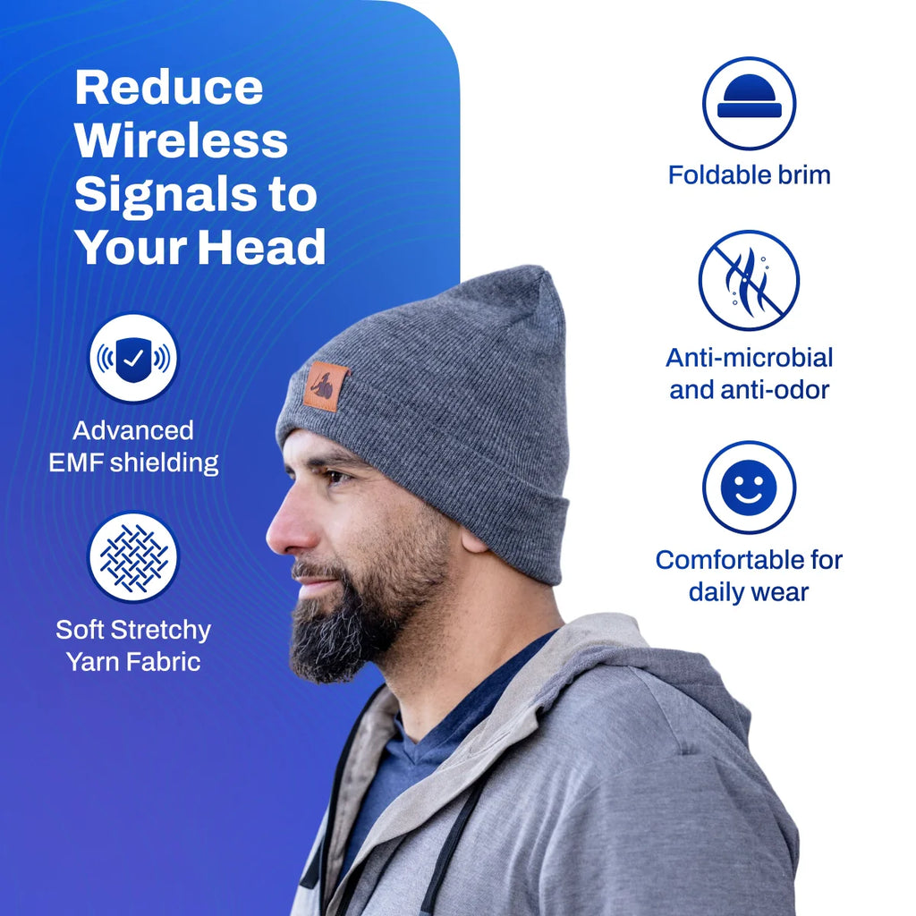 EMF Shielding Winter Beanie