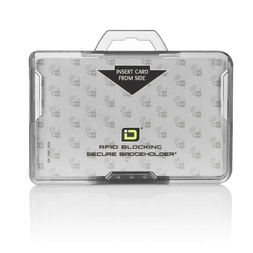 Secure Badge Holder Lite ™ Landscape 1 ID Card Holder