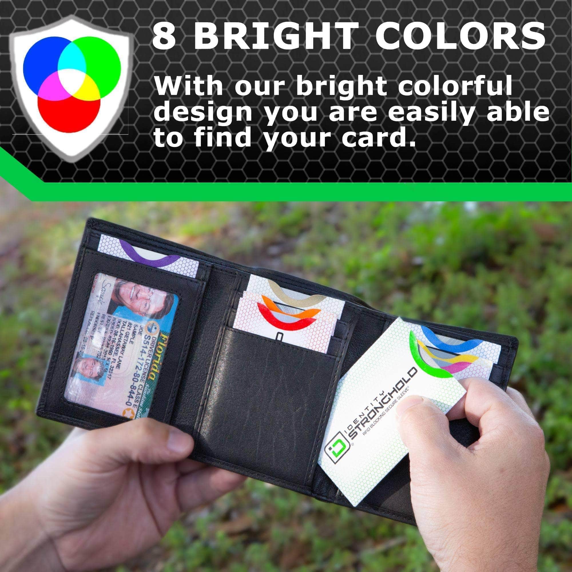rfid blocking honeycomb design credit card sleeves reviews Set of 20 16 & 4 Passport Protector Sleeves pack and each sleeve in the pack is a different design Customer reviews for 14pcs RFID