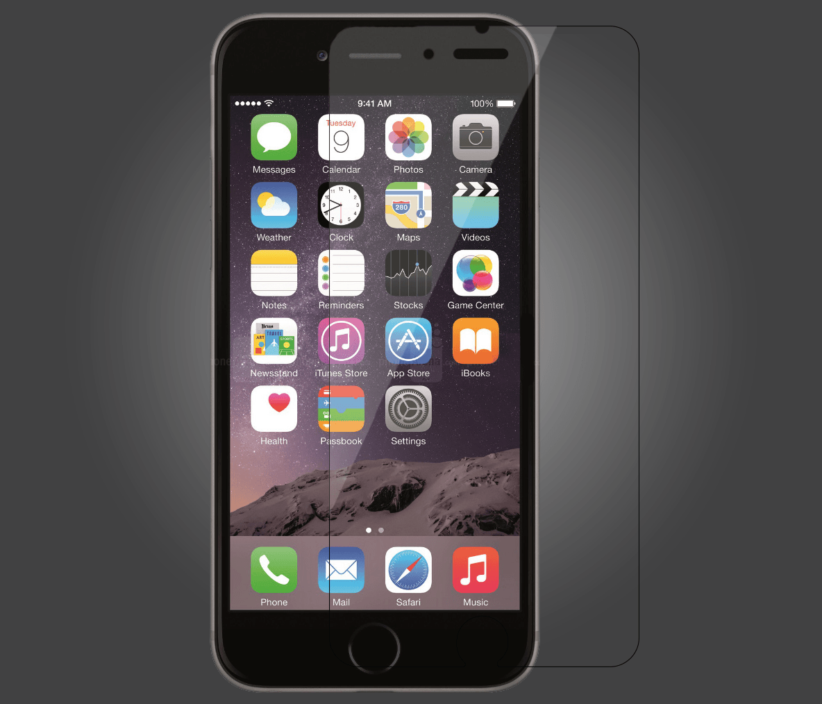 iPhone SE & 5/5s & 5c Tempered Glass Screen Protector